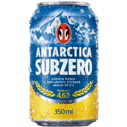 Cerveja Antarctica Subzero lata
