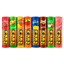 Biscoito Tuc's sabores