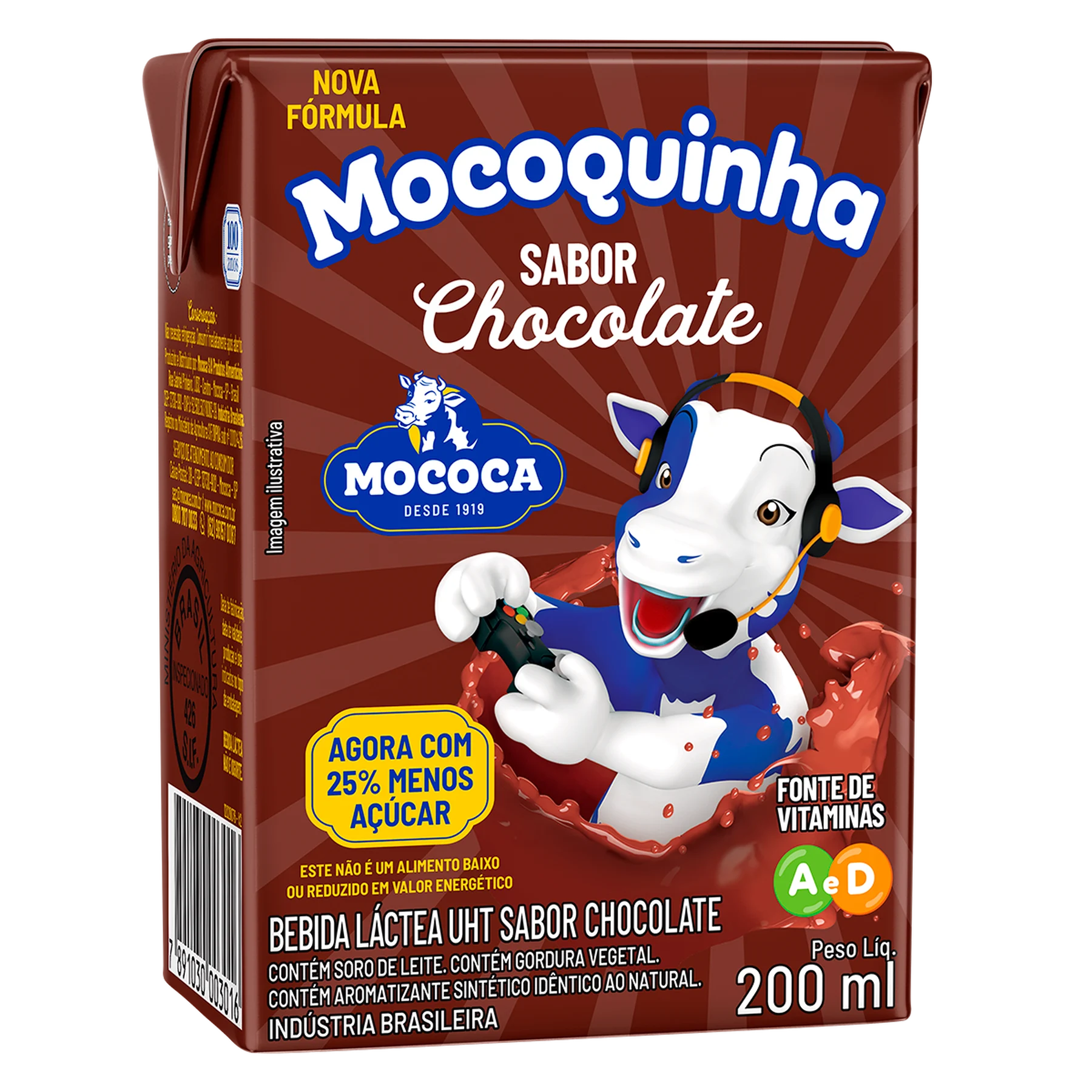 Bebida láctea chocolate