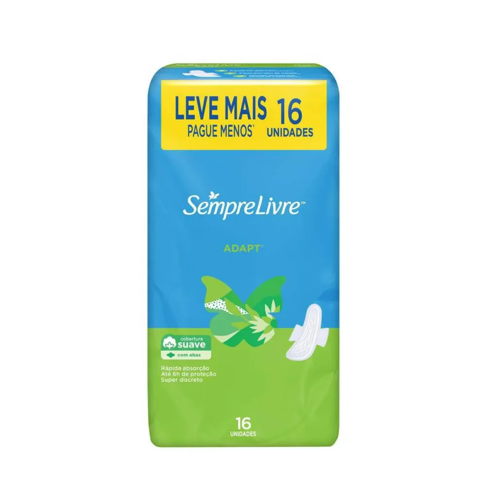 Absorvente 16 uni
