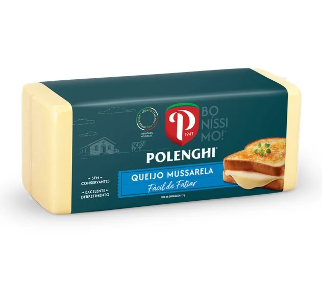 Queijo mussarela fatiado