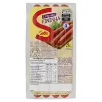 Linguiça Mista Defumada Fininha